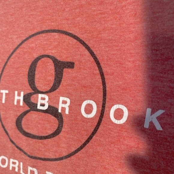 5/$25 GARTH Brooks World Tour Pink Charcoal Grey 3/4 Sleeve Henley T Shirt - Picture 7 of 12